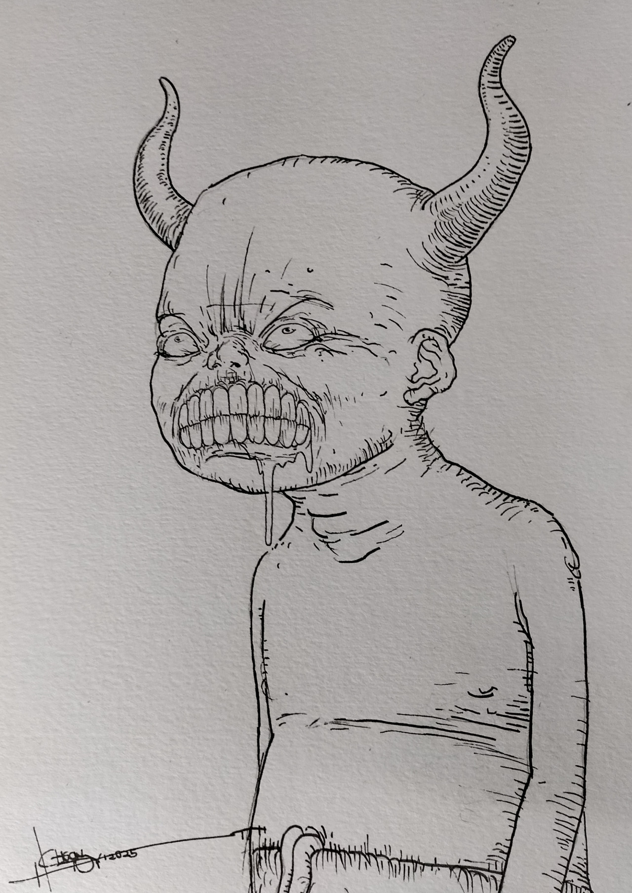 Angry Demon, Unlike the Freedom in Japan
